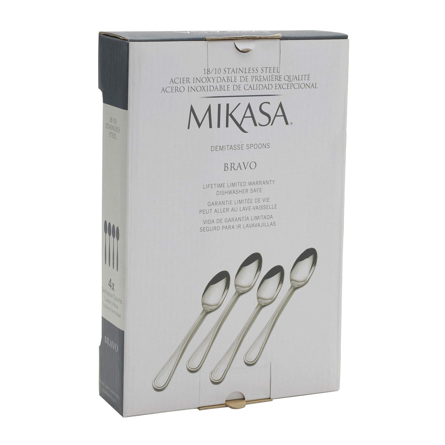 Mikasa Mikasa Bravo 18/10 Stainless Steel Coffee Spoons (Set of 4)