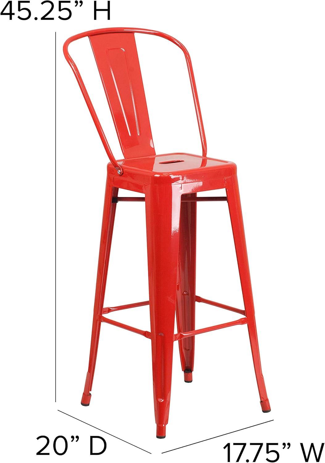 Metal Outdoor Stool