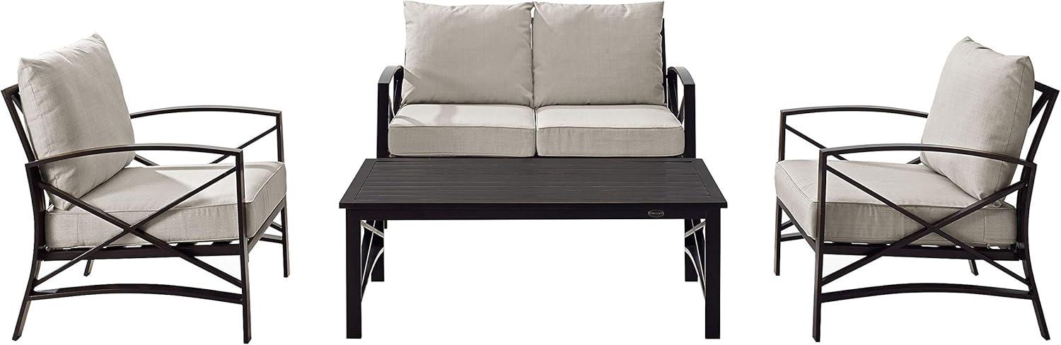 4pc Kaplan Outdoor Seating Set - Crosley