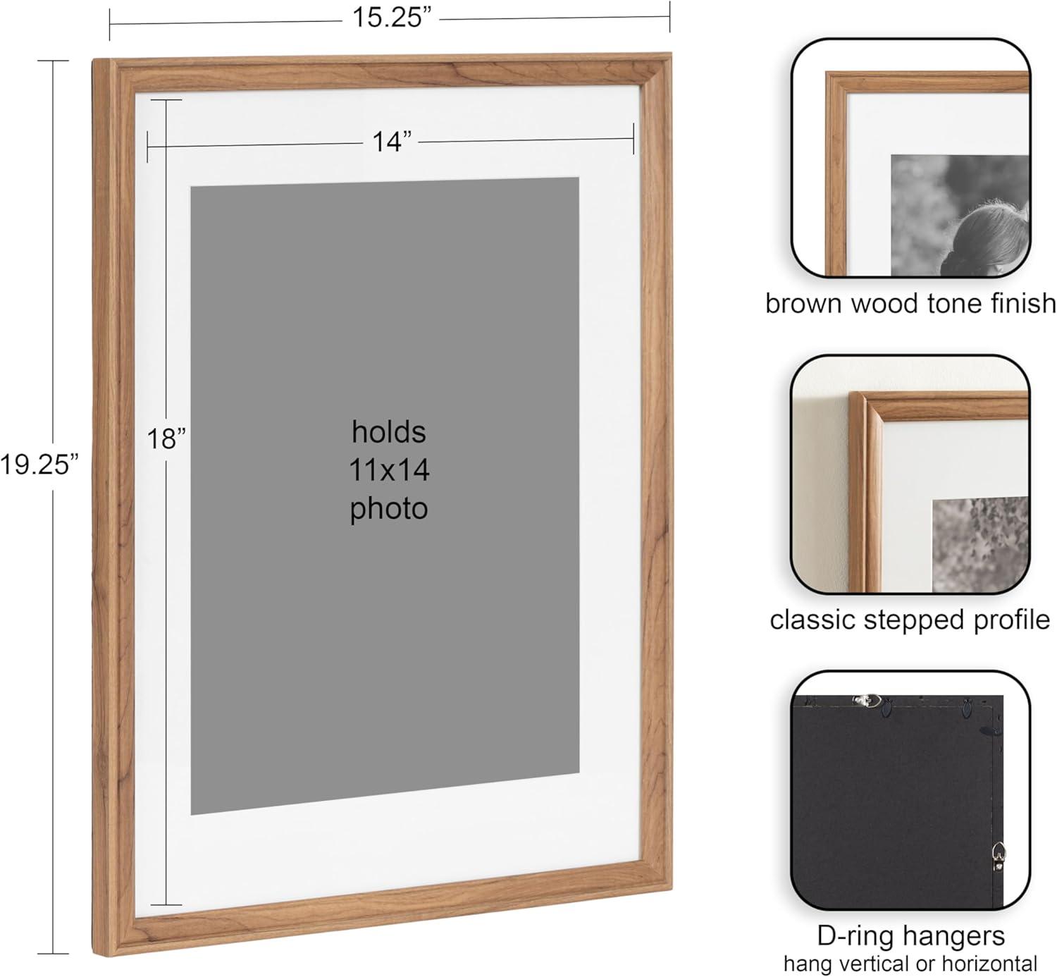 Kate & Laurel All Things Decor Adlynn Rectangle Picture Frames