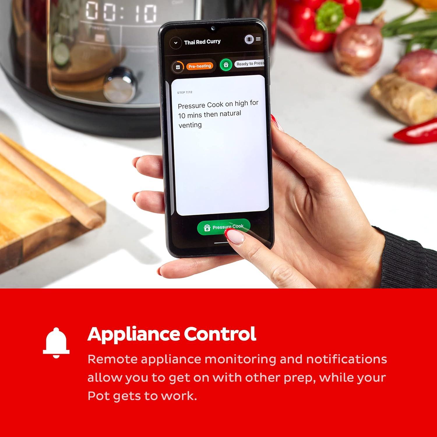 Instant Pot ® 6-Quart Pro Plus ™ Smart Pressure Cooker