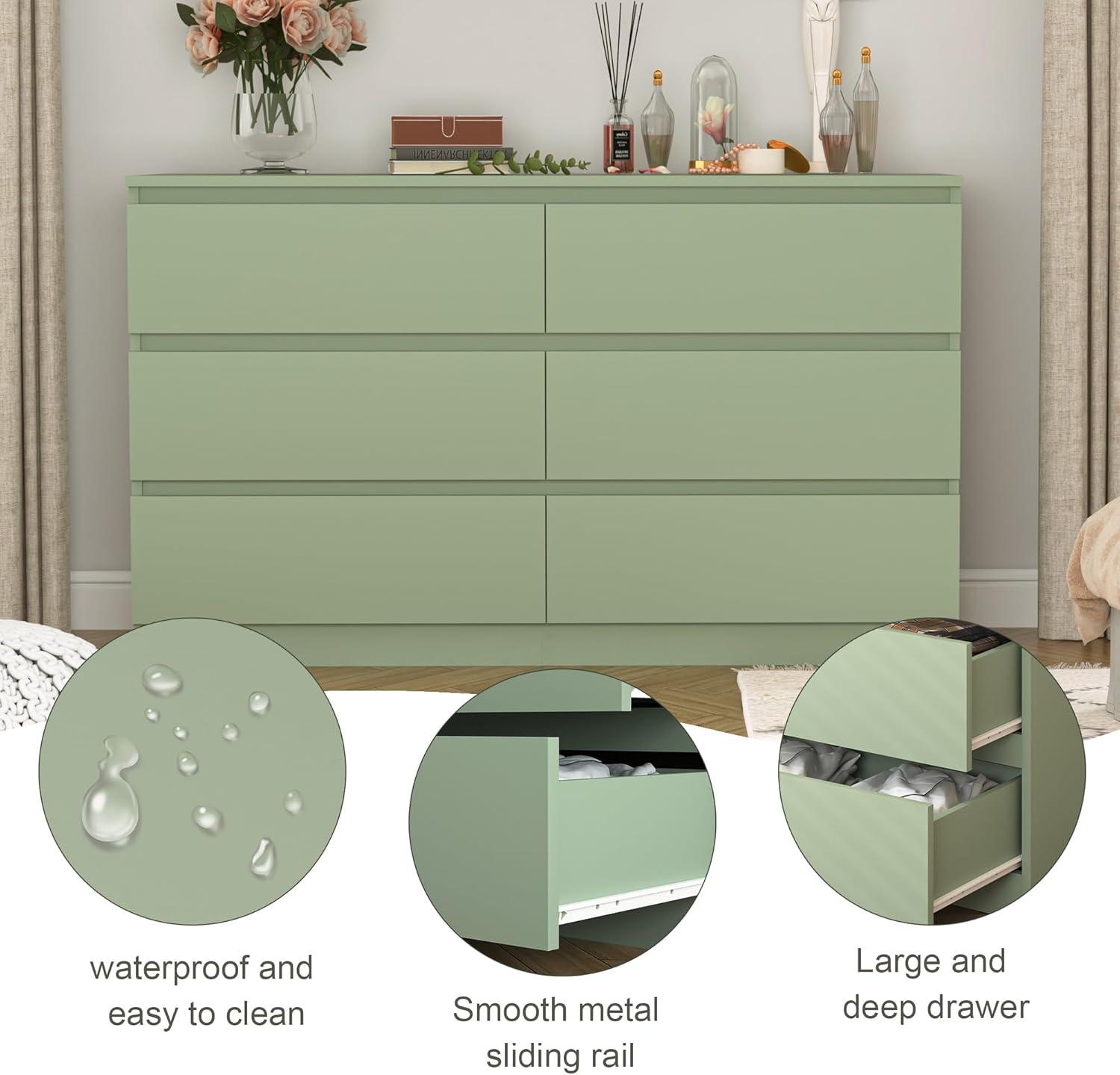 Bisset 6 - Drawer Dresser