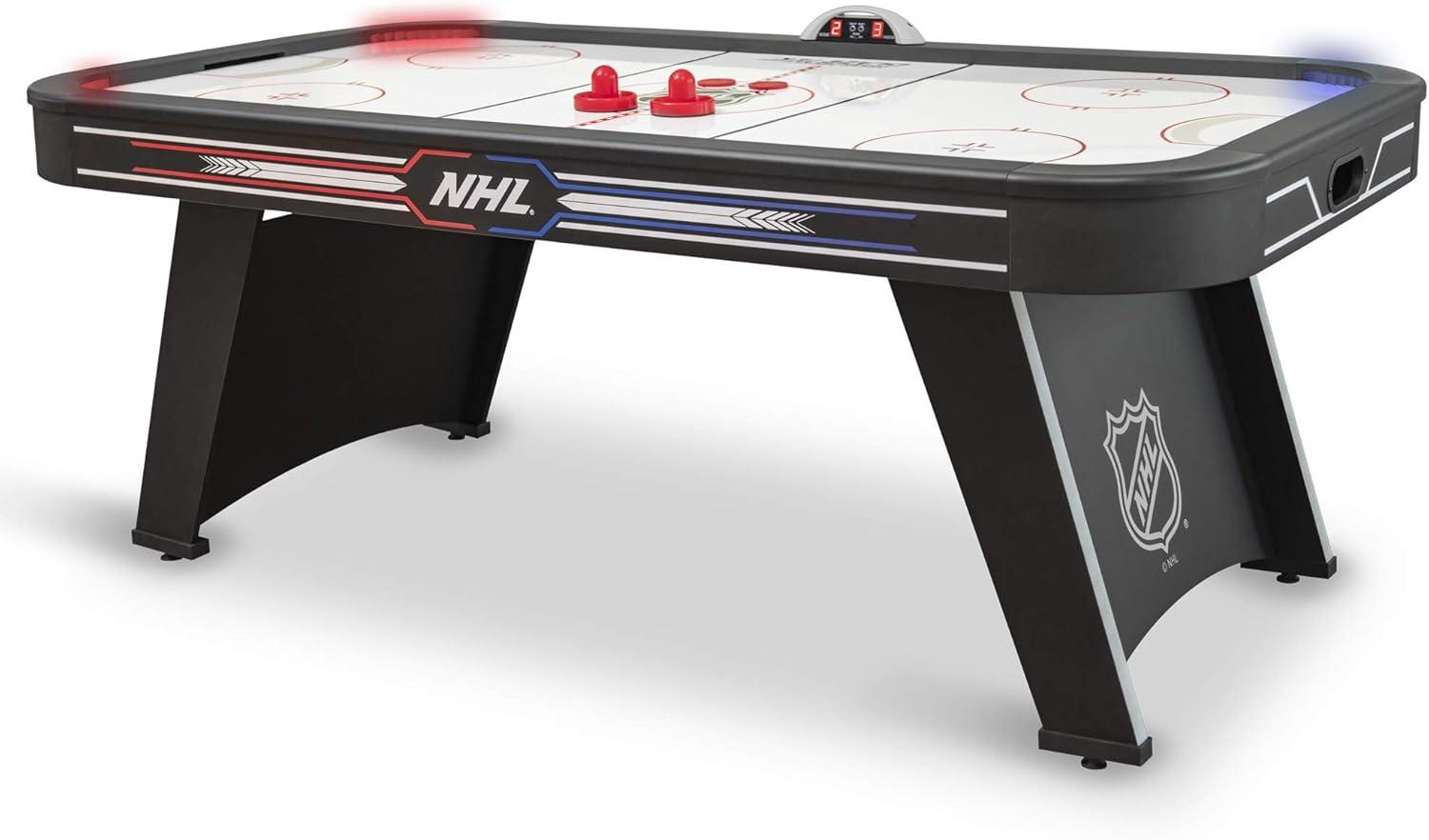 NHL 80'' 2 -Player Air Hockey Table with Digital Scoreboard