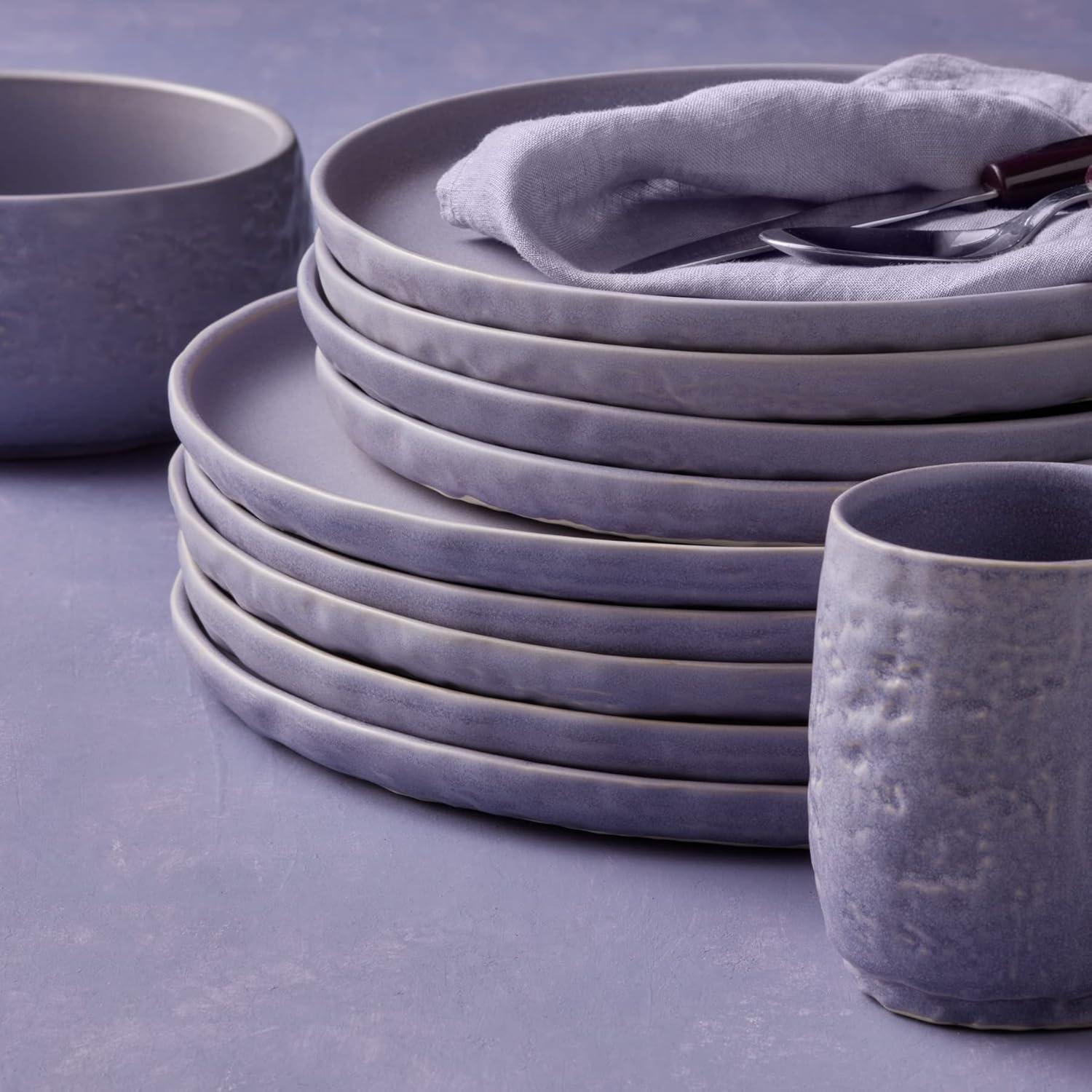 Shosai Stone by Mercer Project Shosai 16-Piece Dinnerware Set Stoneware