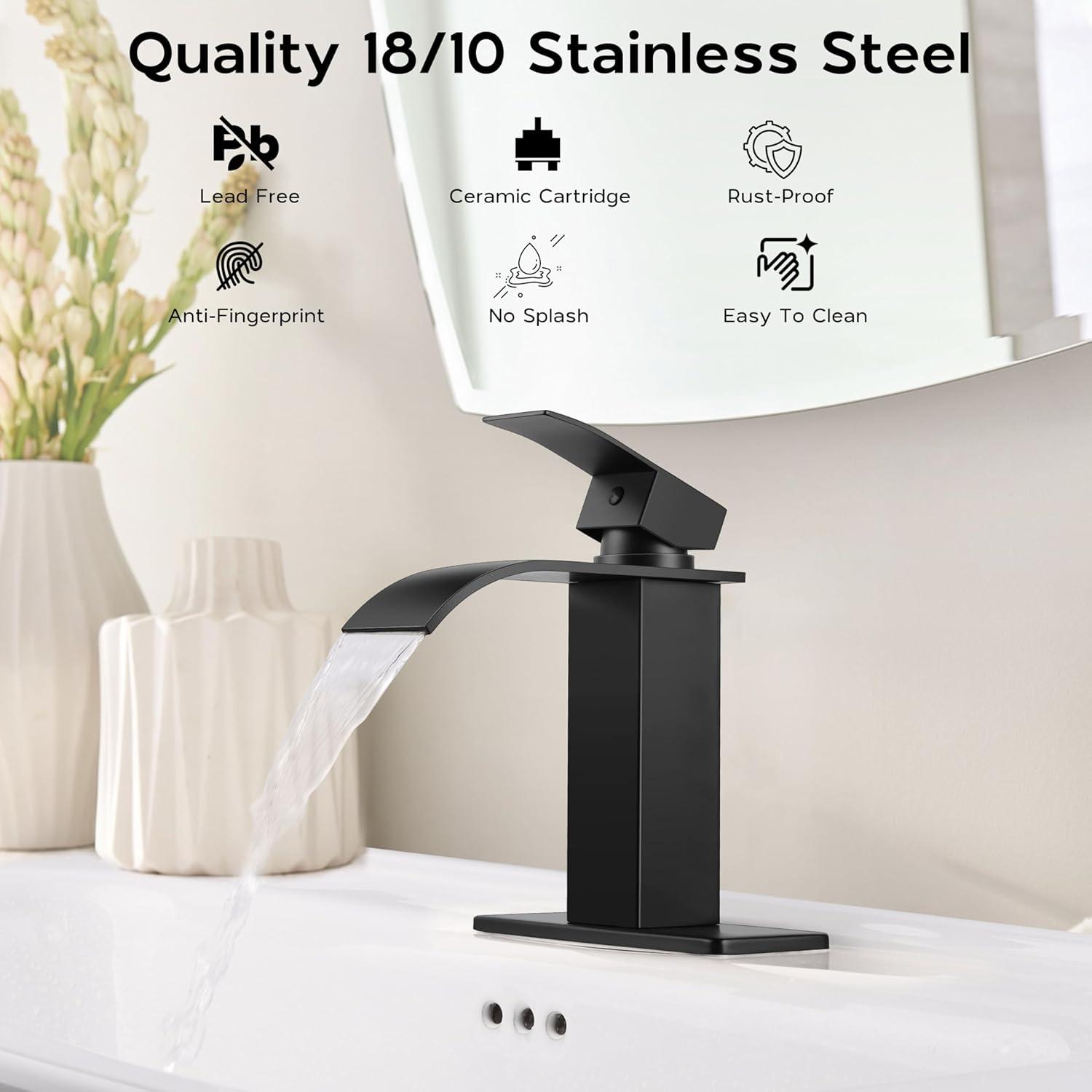 Single-Hole Single-handle Bathroom Faucet