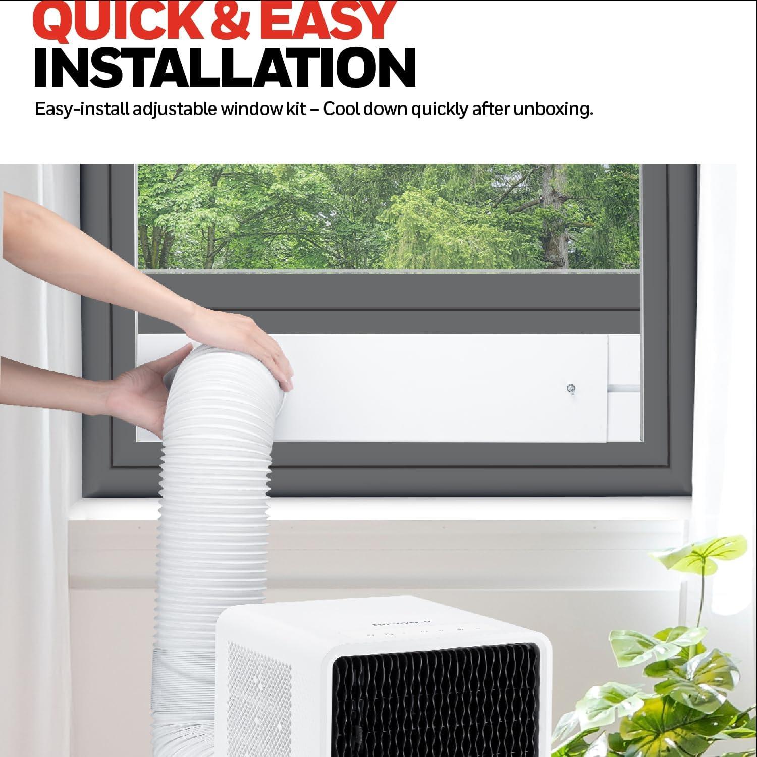 Honeywell Honeywell 10000 BTU (SACC)/13500 BTU (ASHARE) Portable Air Conditioner for 625 Sq Ft, with Dehumidifier & Fan