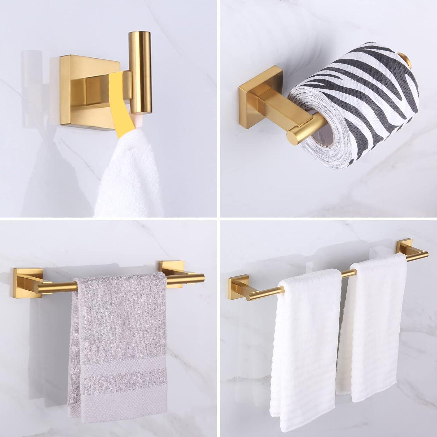 4 - Piece Bathroom Hardware Set