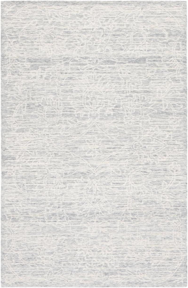 Bungalow Rose Roslyn Hand Tufted 80% Wool And 20% Cotton Floral Rug