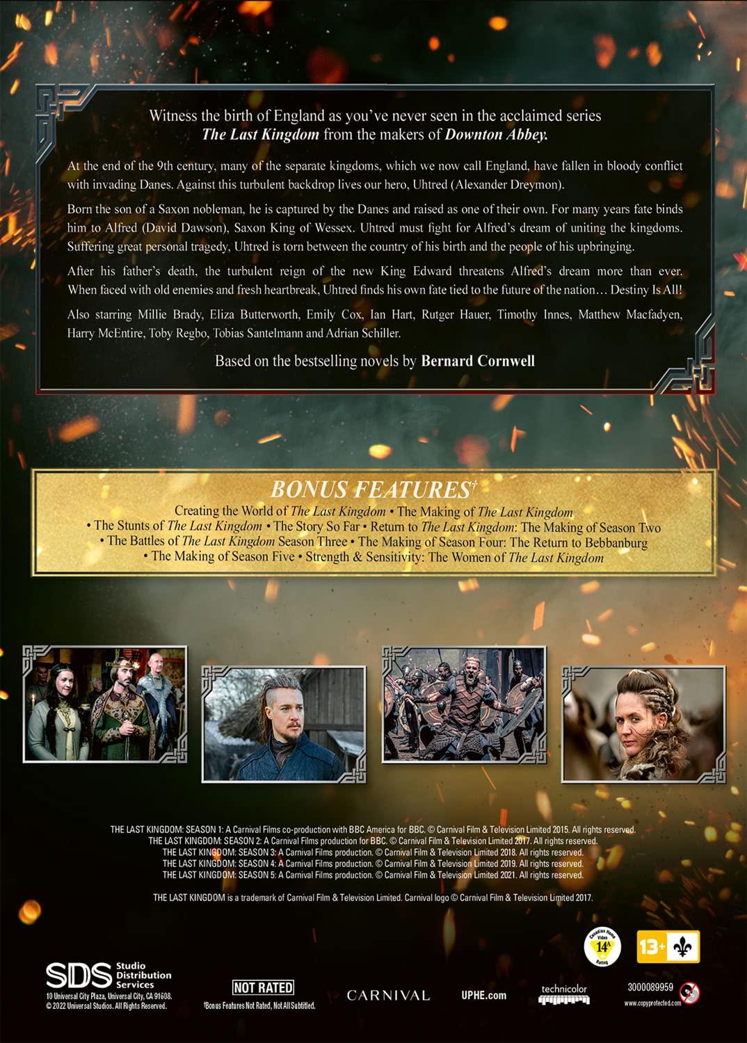 The Last Kingdom: The Complete Series (DVD)