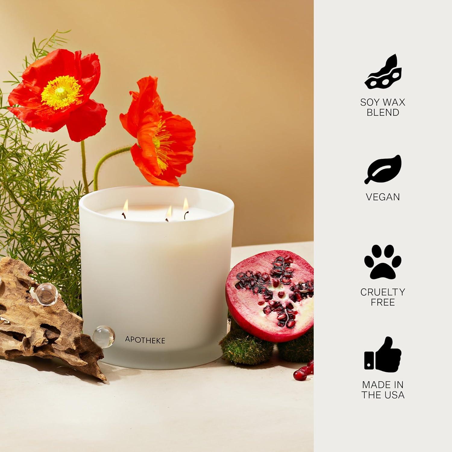 White Lavender Soy Wax 3-Wick Candle