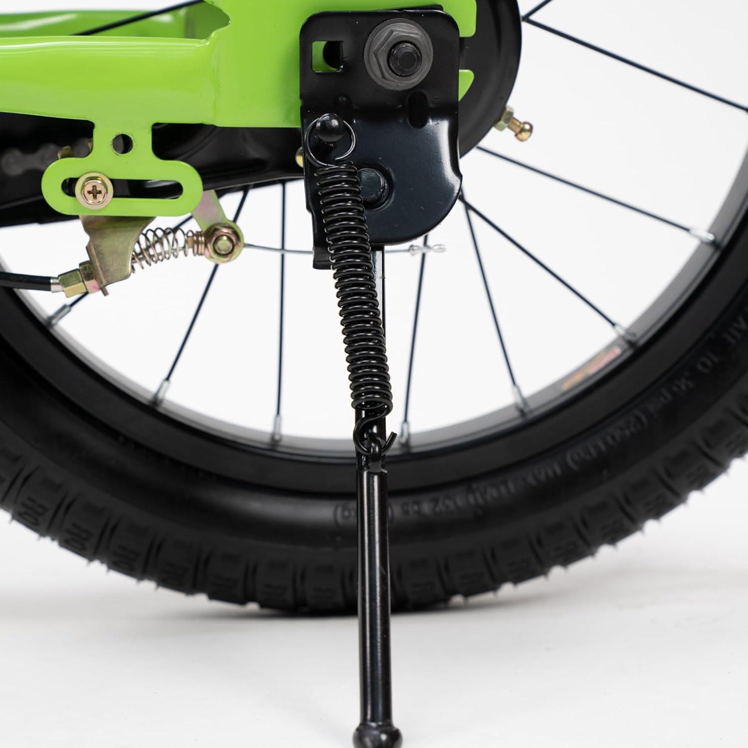 RoyalBaby Freestyle 18 Inch Kids Bike with Kickstand, Water Bottle and Holder, and Reflectors for Boys and Girls Ages 5 to 9, Orange