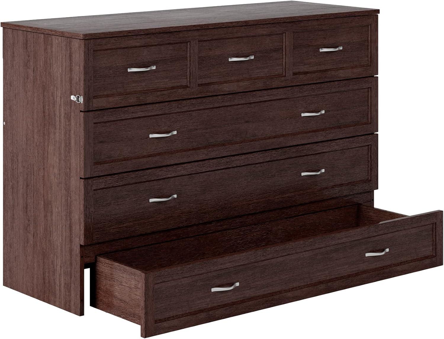 Queen Deerfield Murphy Bed Chest - AFI