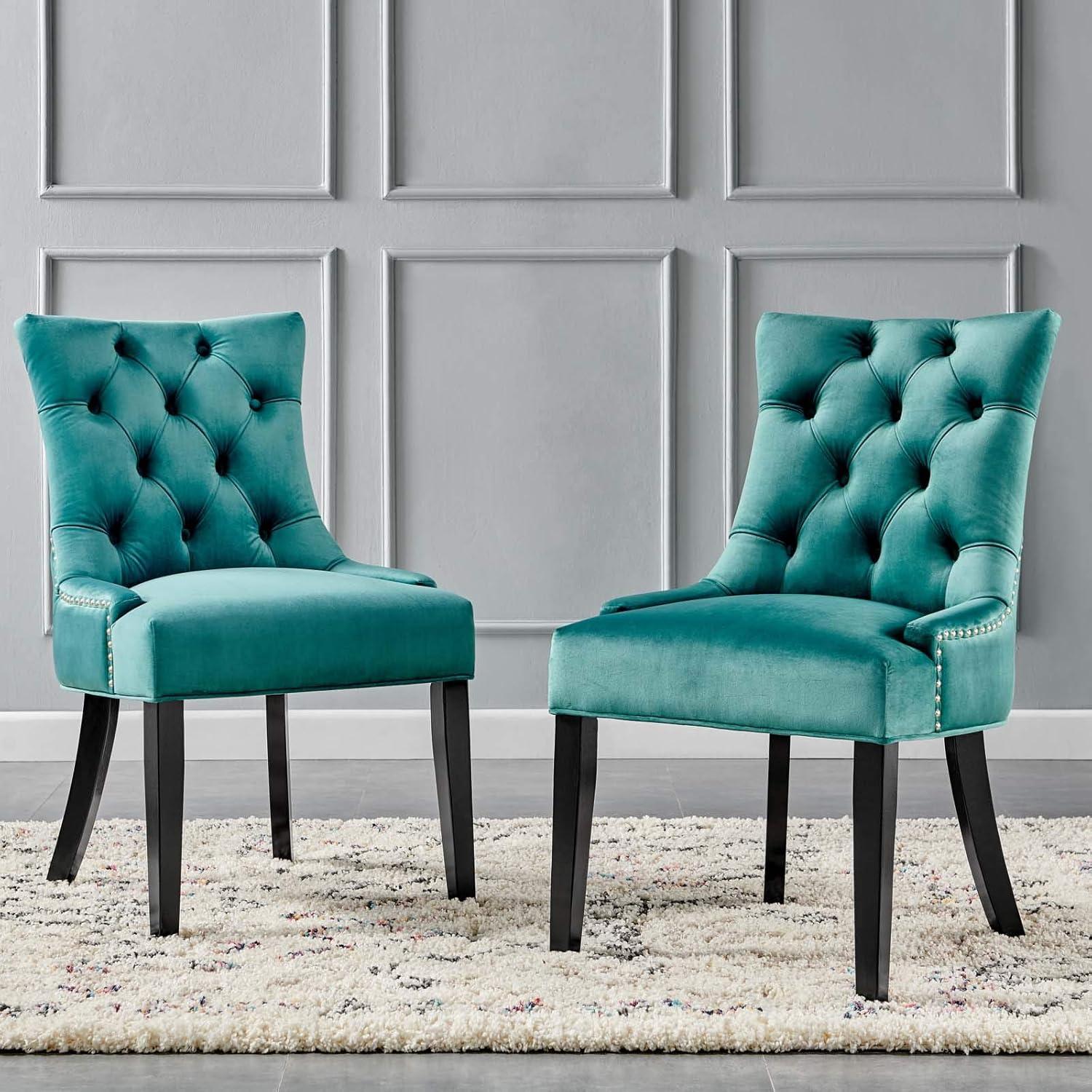 Modway Regent Tufted Performance Velvet Dining Side Chairs