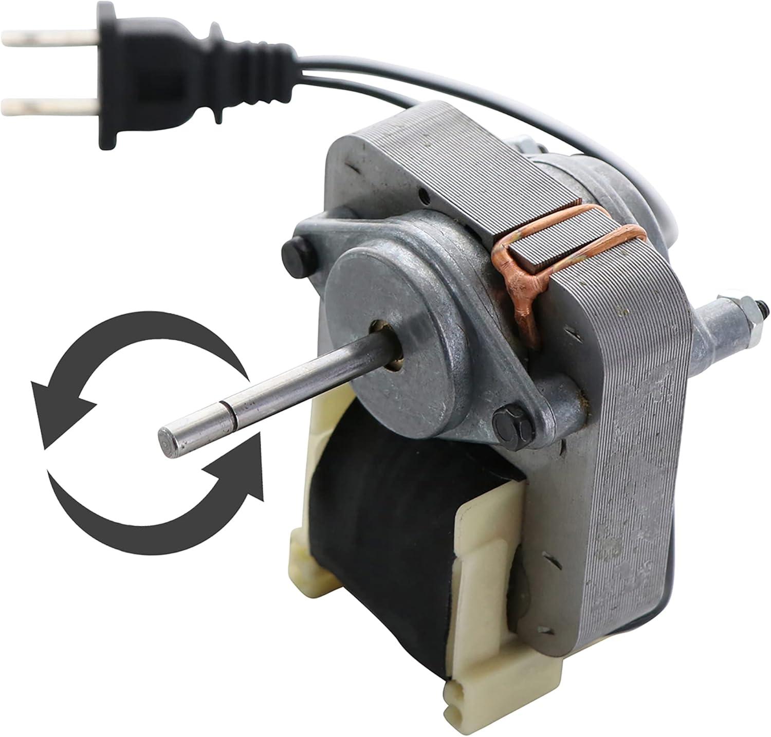 Endurance Pro Universal Bathroom Exhaust Vent Fan Motor Complete Kit Replacement for Broan Nutone C01575, 50 CFM, 120V Uppco, Ventorola E498-1 Bay Motors, Sears 569 Dayton, YJF6158 65100 EM550 (2 pcs)