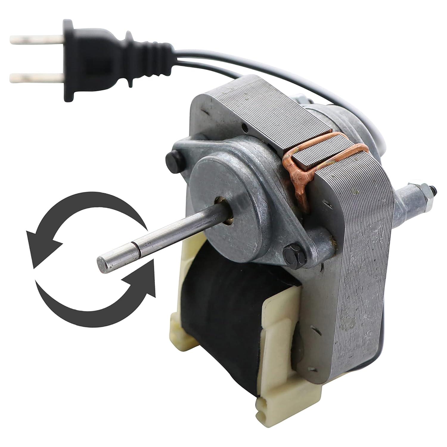 Endurance Pro Universal Bathroom Exhaust Vent Fan Motor Complete Kit Replacement for Broan Nutone C01575, 50 CFM, 120V Uppco, Ventorola E498-1 Bay Motors, Sears 569 Dayton, YJF6158 65100 EM550 (2 pcs)