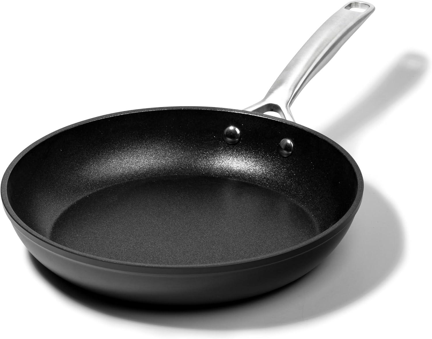 Granitestone Armor Max 12'' Hard Anodized Ultra Durable Nonstick Fry Pan, Oven & Dishwasher Safe