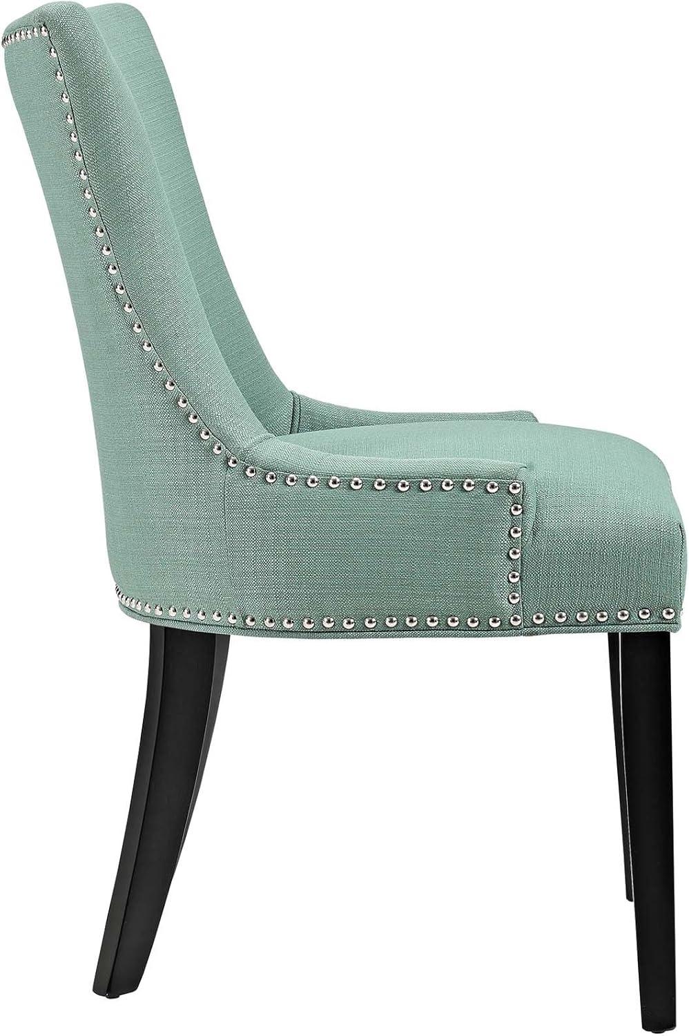 Modway Marquis Fabric Dining Chair in Laguna