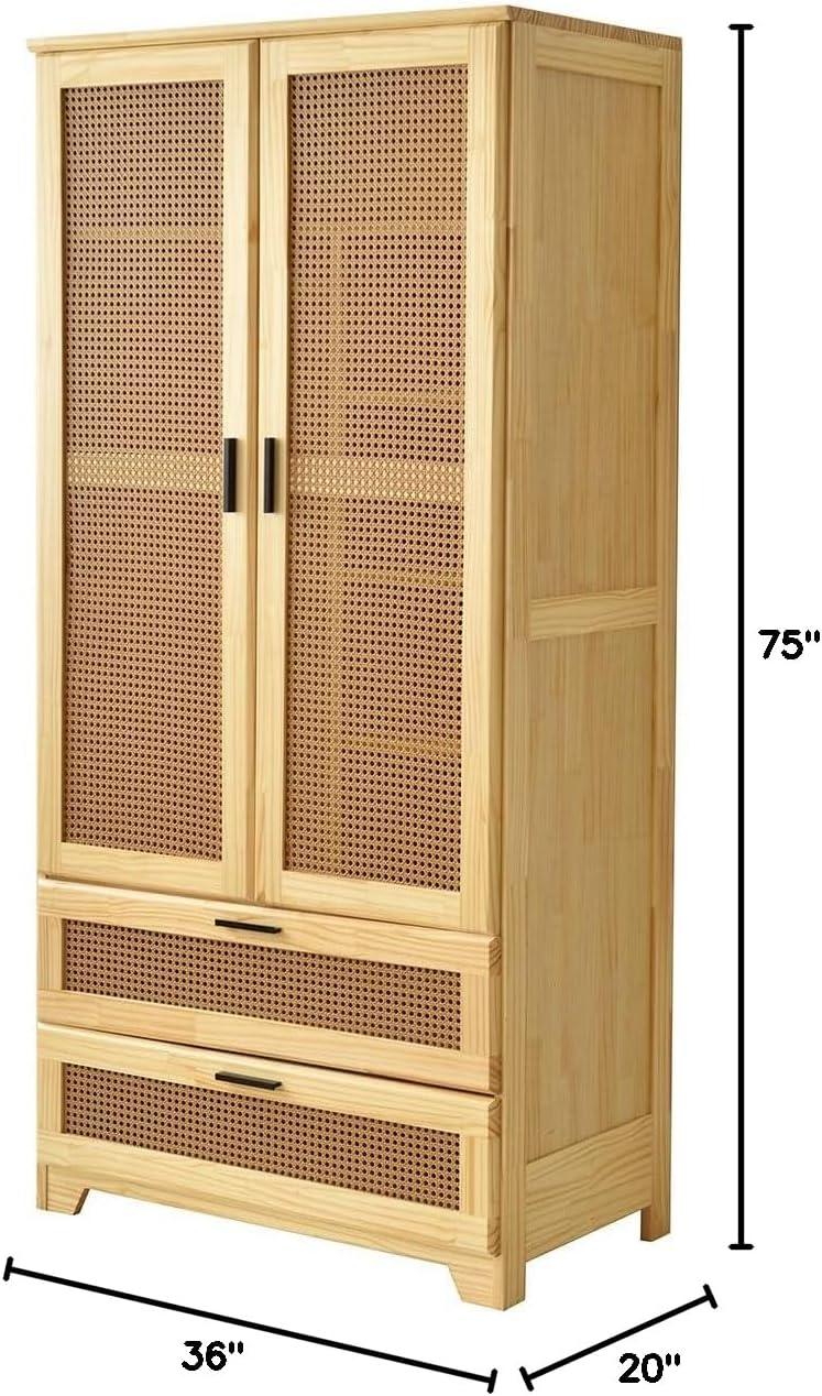 Bay Isle Home™ Georgios Solid Wood Armoire