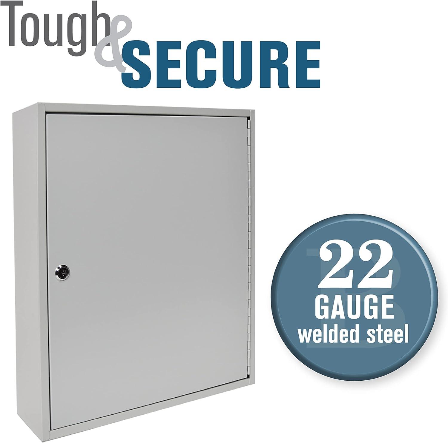 200 Key Cabinet - Single Lock Welded 22 Gauge Steel Construction