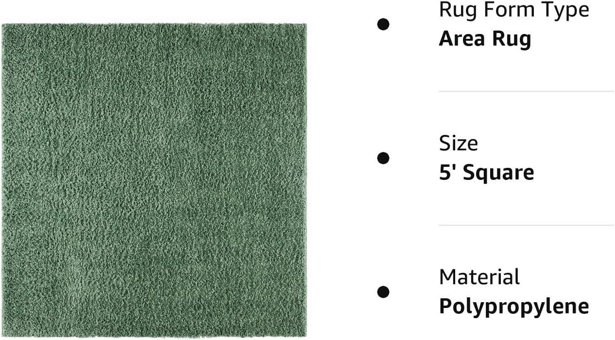 August Shag AUG200 Power Loomed Area Rug  - Safavieh