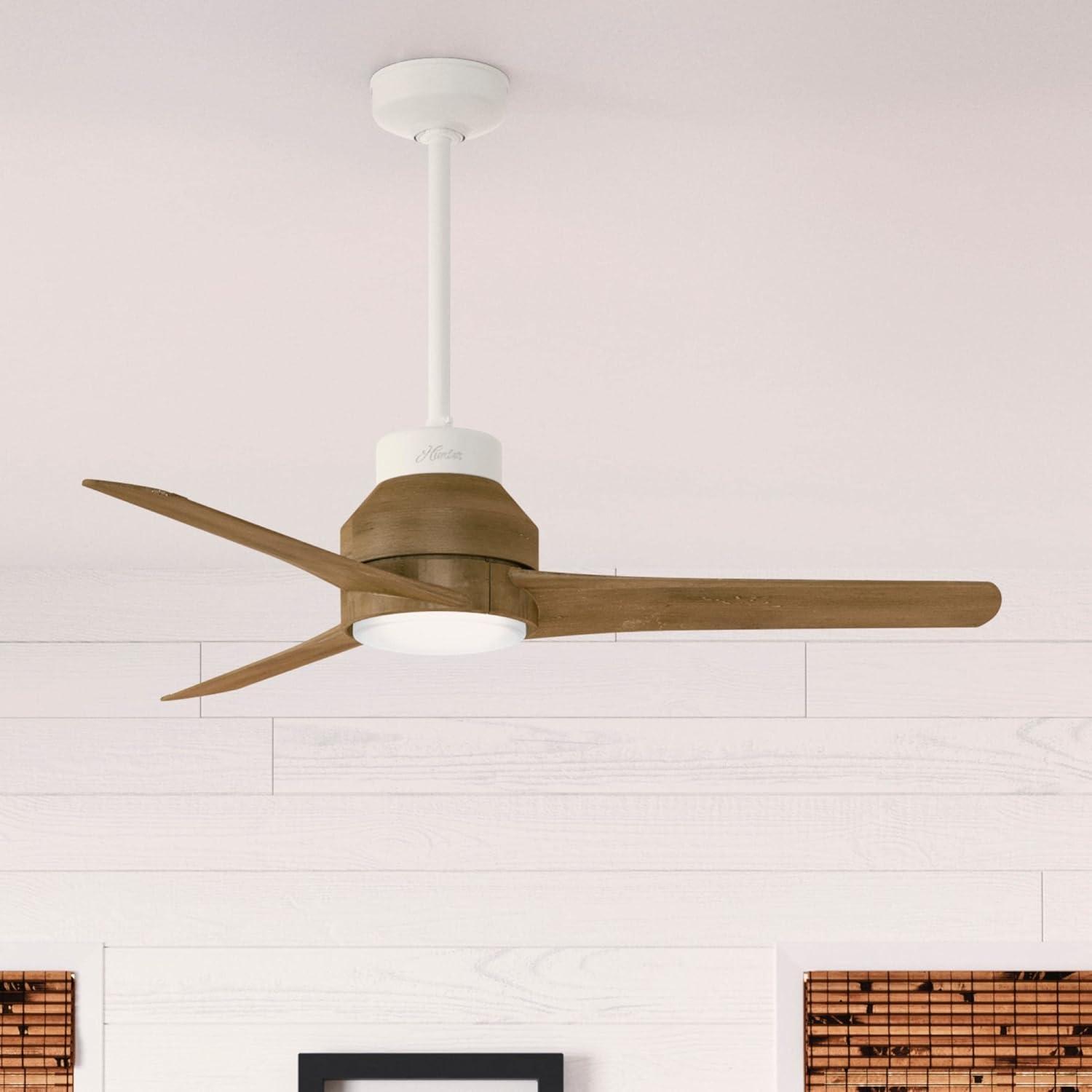 52'' Lakemont 3 - Blade LED Indoor / Outdoor Modern Ceiling Fan with Remote Control and Light Kit