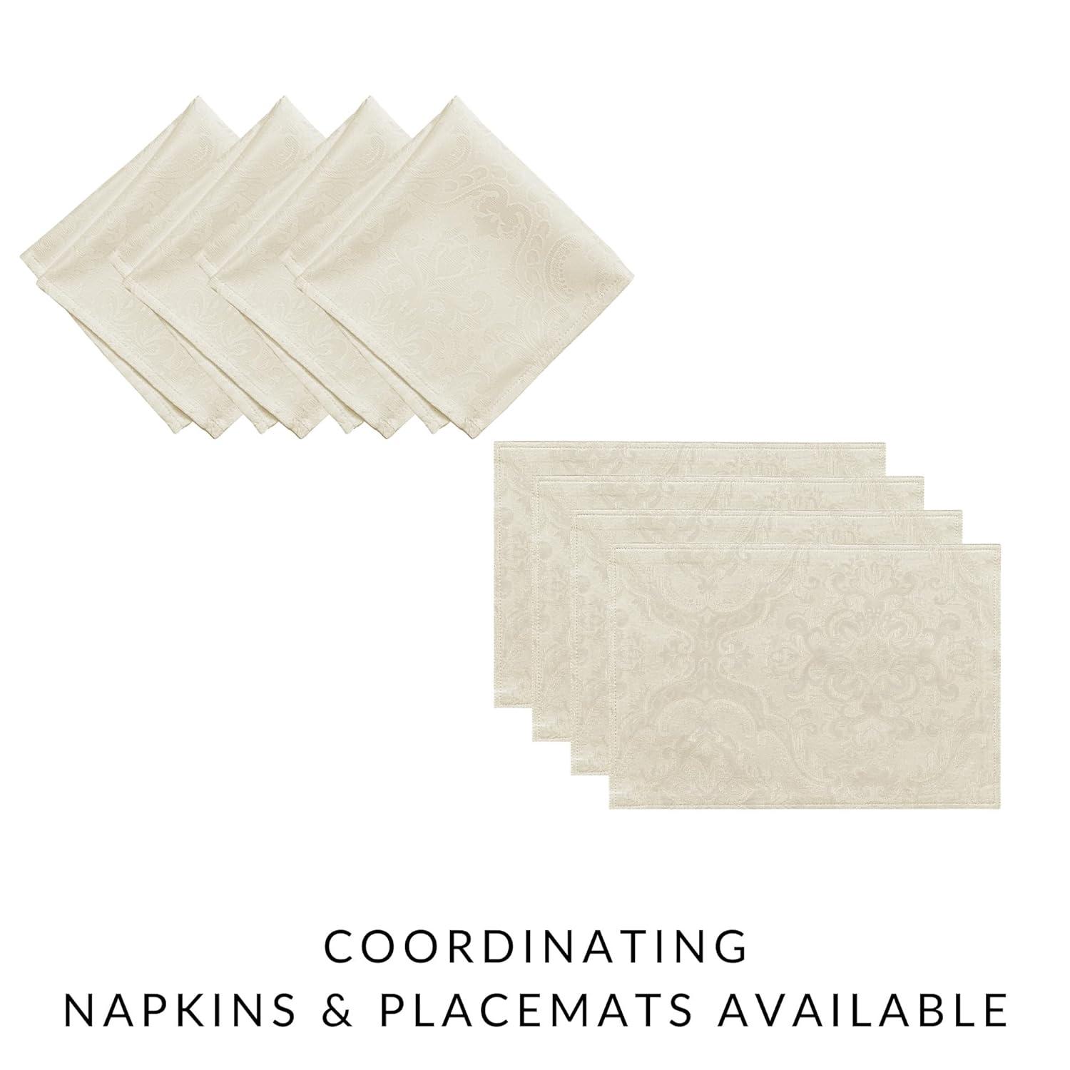 House of Hampton® Corson Woven Damask Jacquard Polyester Tablecloth