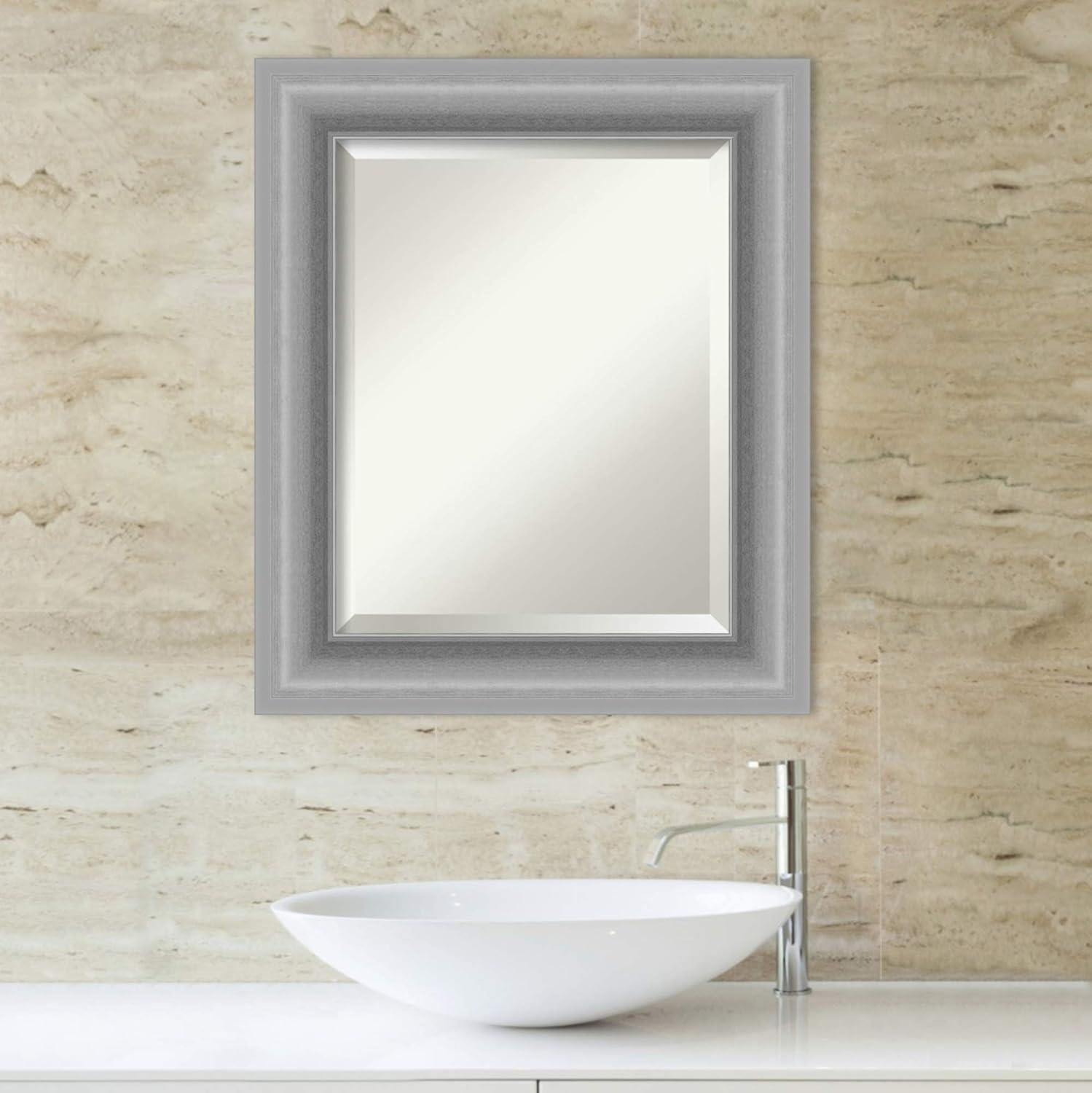 Laurel Foundry Modern Farmhouse® Crowell Flat Wall Mirror