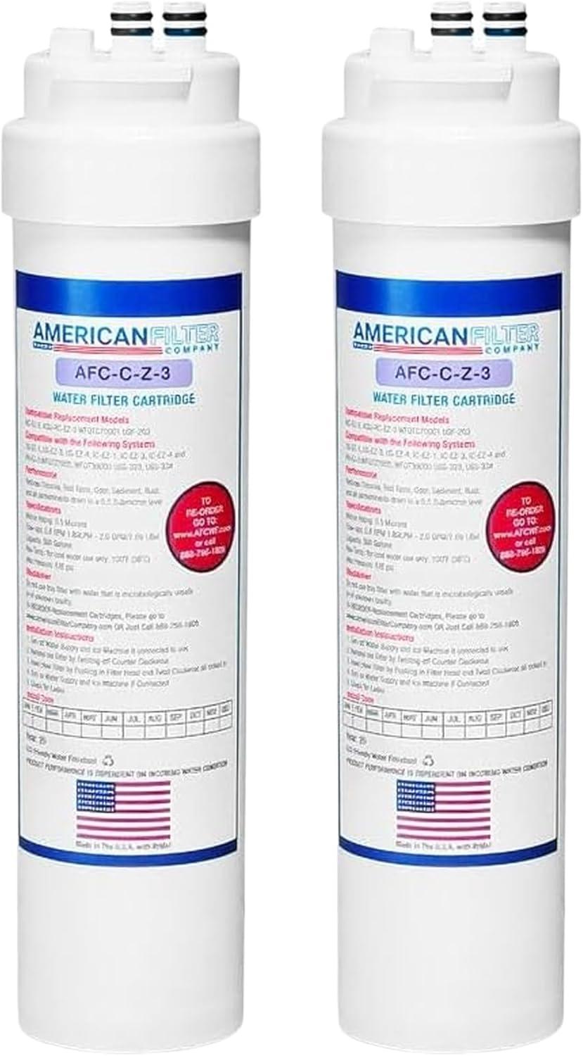 AFC-C-Z-3 , Compatible with USF-203 water filter cartridge -Made in U.S.A. - 1 Filter