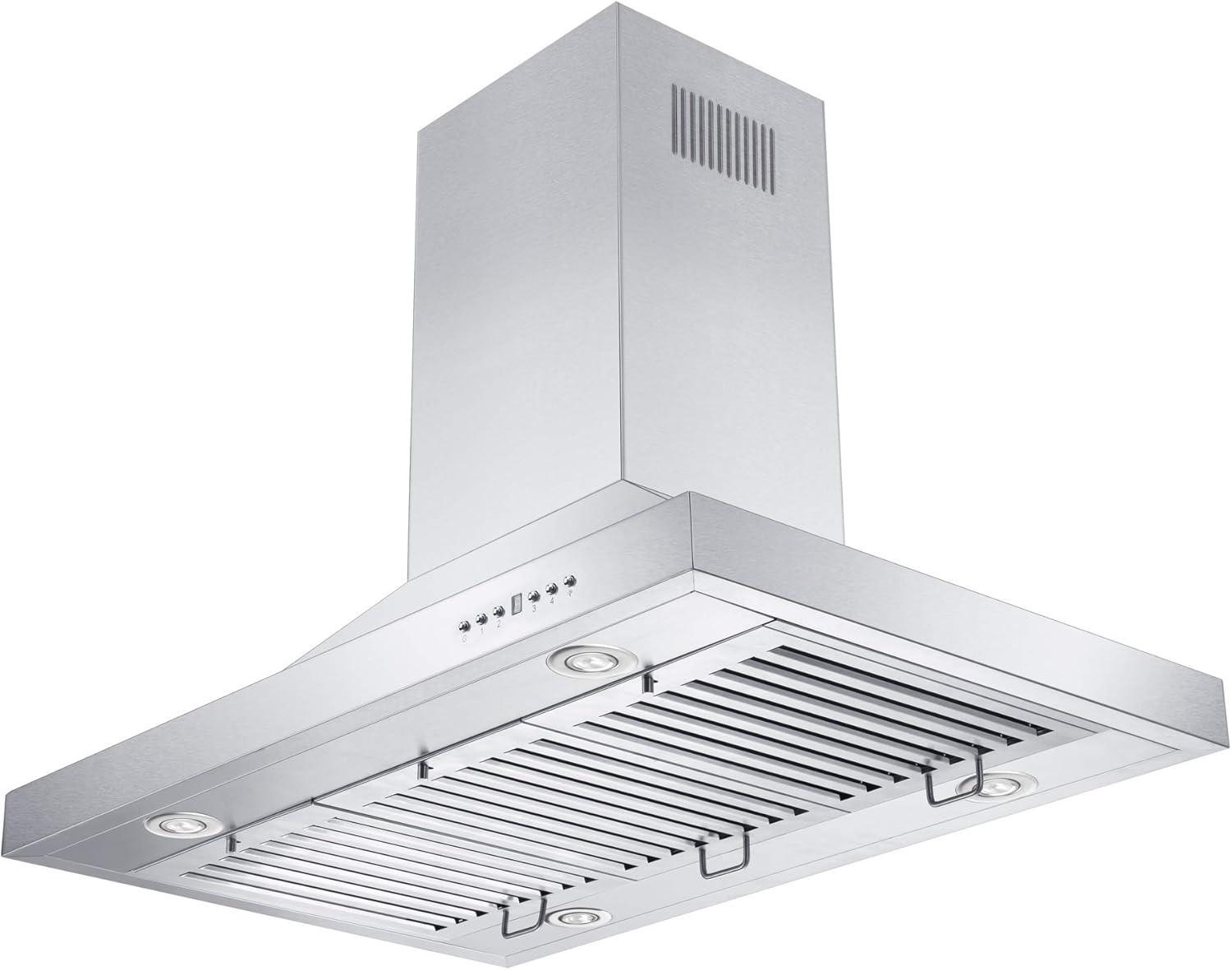 30" GL2I 400 CFM Convertible Island Range Hood