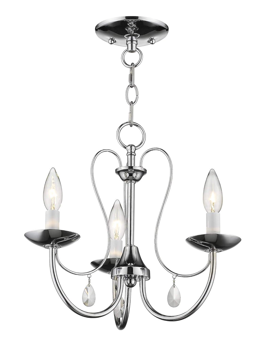 Livex Lighting Mirabella 3 - Light Chandelier in  English Bronze