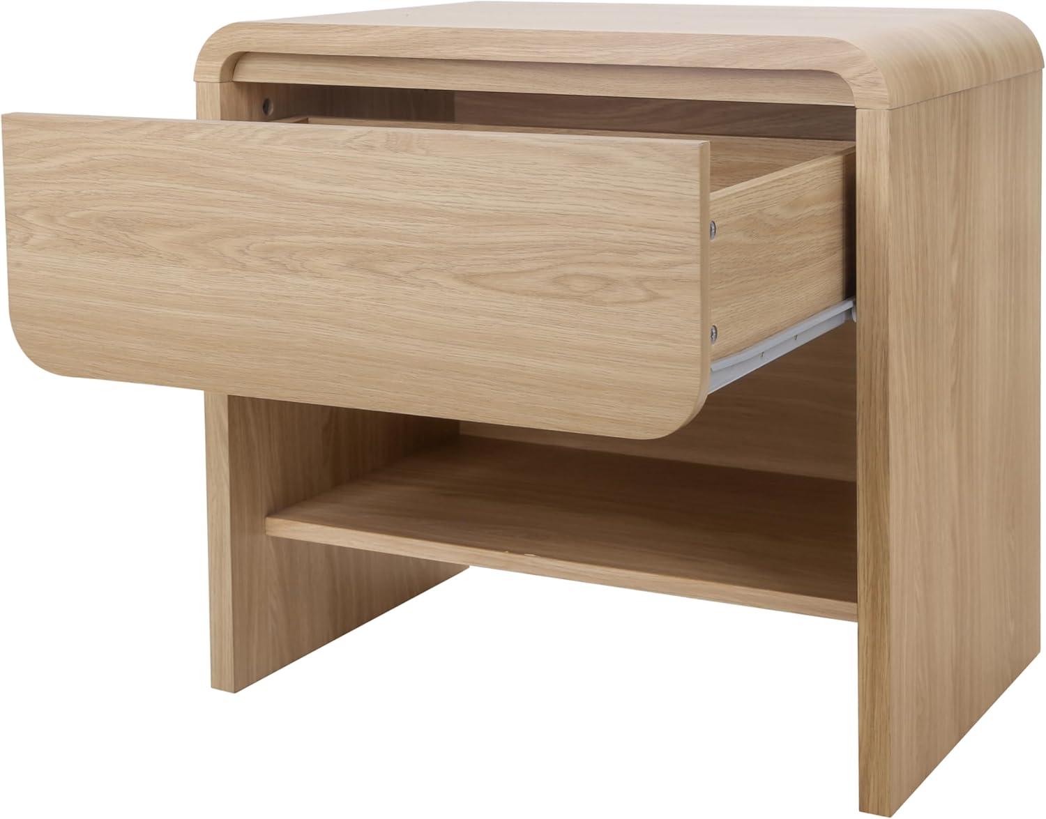 New Pacific Direct Indoor Wood End Table, Brown