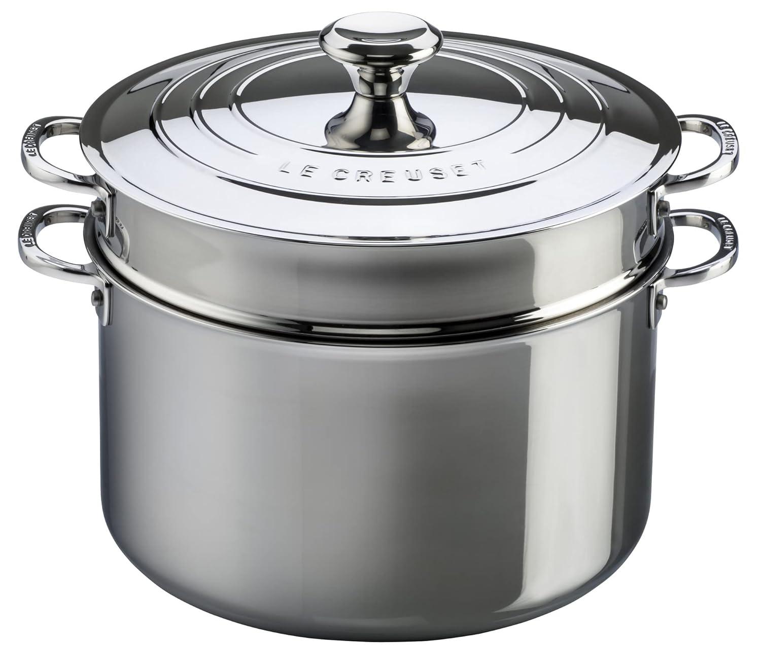 Le Creuset ® Signature Stainless Steel 10-Piece Cookware Set