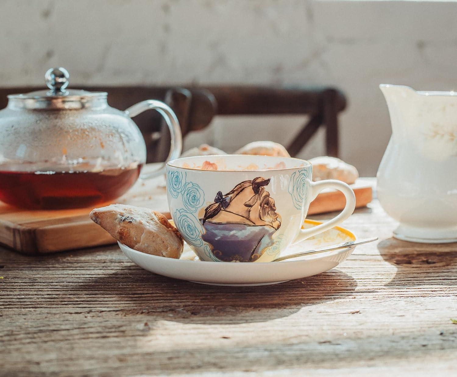 Silver Buffalo Bone China Teacup