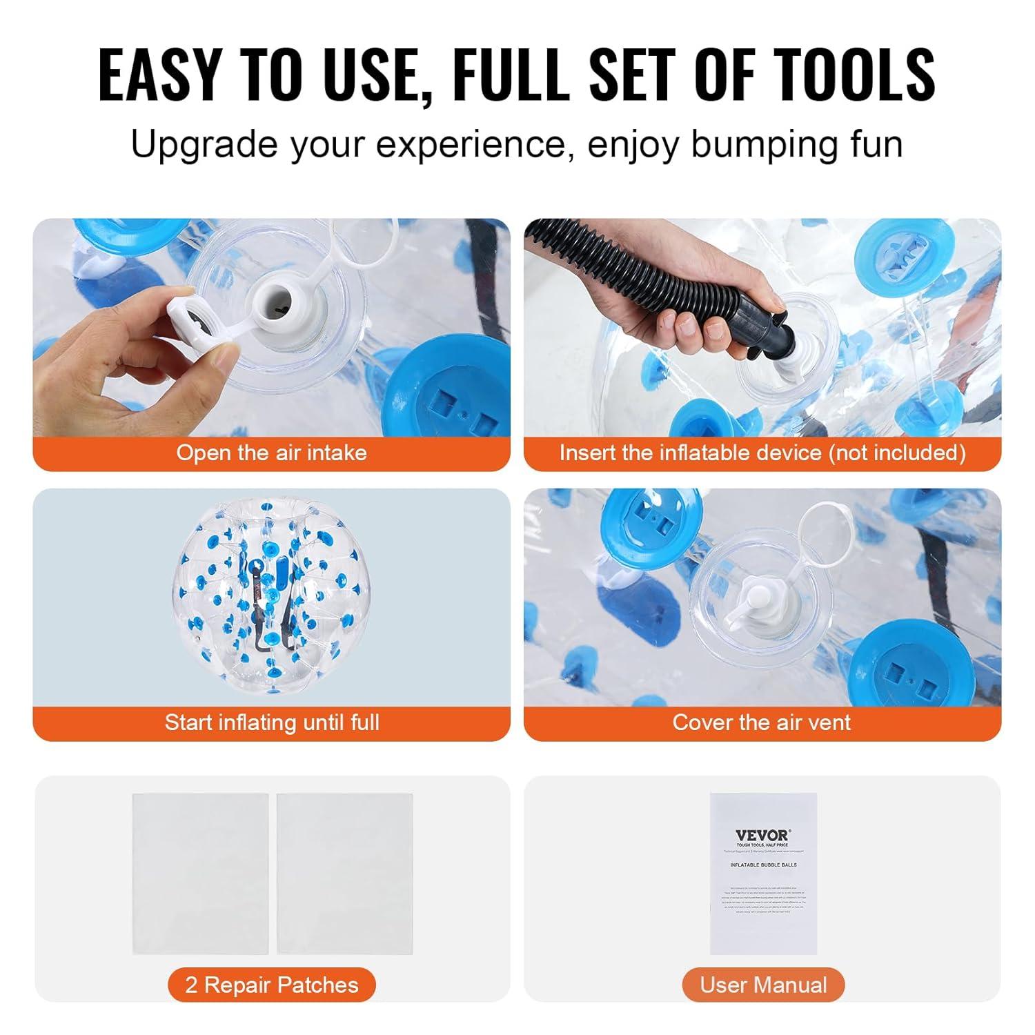 VEVOR VEVOR PVC Outdoor Kids Game (Set of 2)