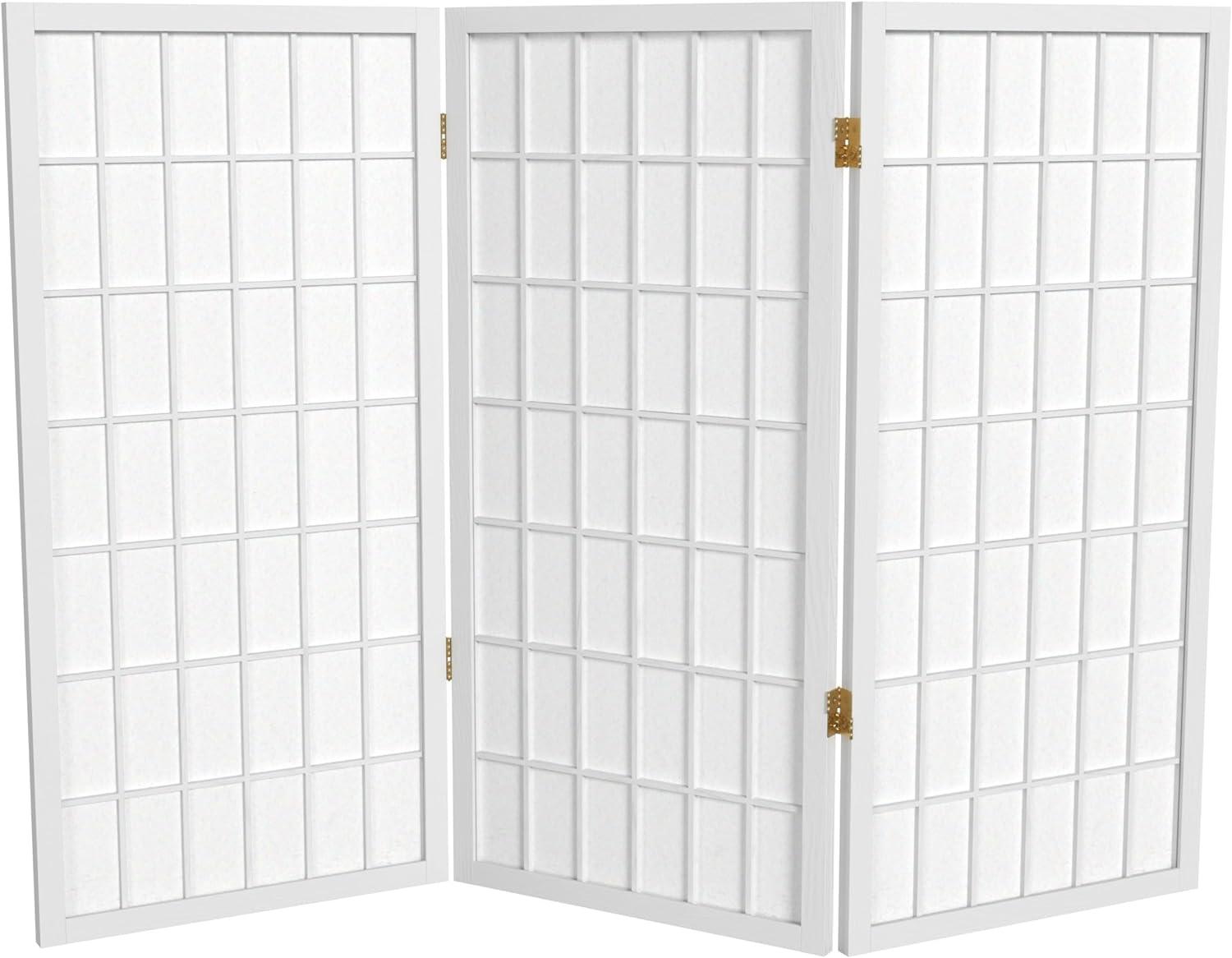 Mistana™ Alex 36.25'' H Solid Wood Folding Room Divider