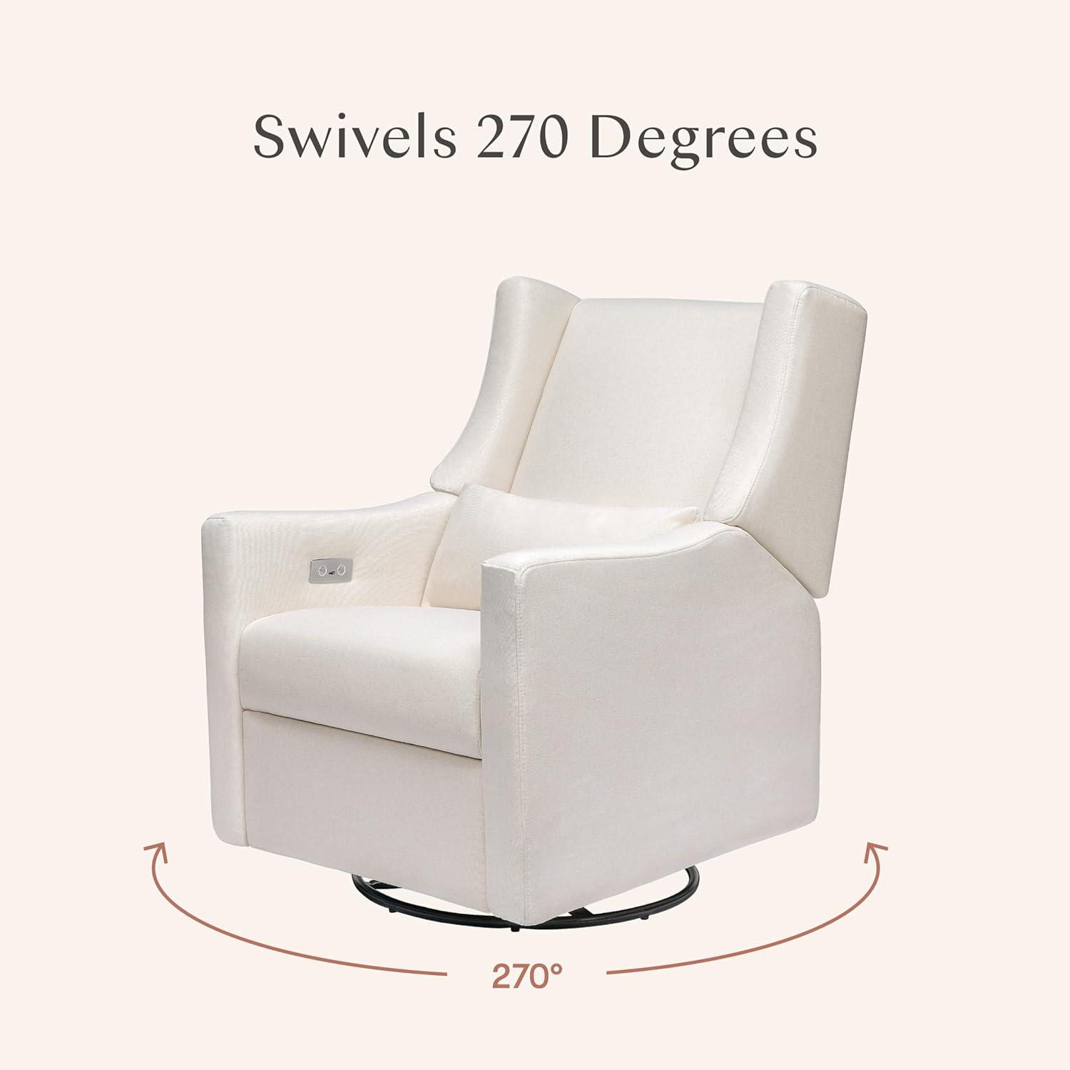 Kiwi Electronic Recliner and Swivel Glider with USB port