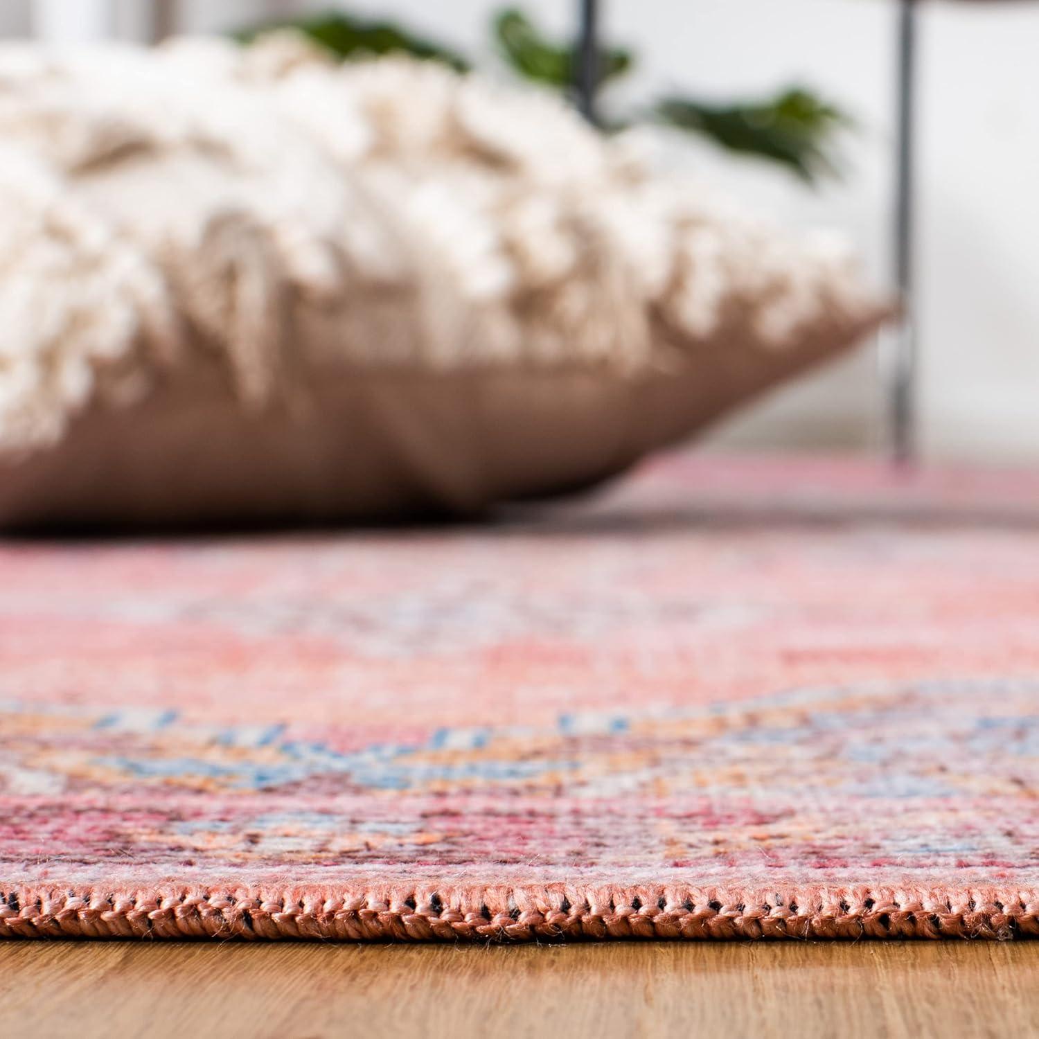 SAFAVIEH Serapi Collection SEP580U Pink / Beige Rug