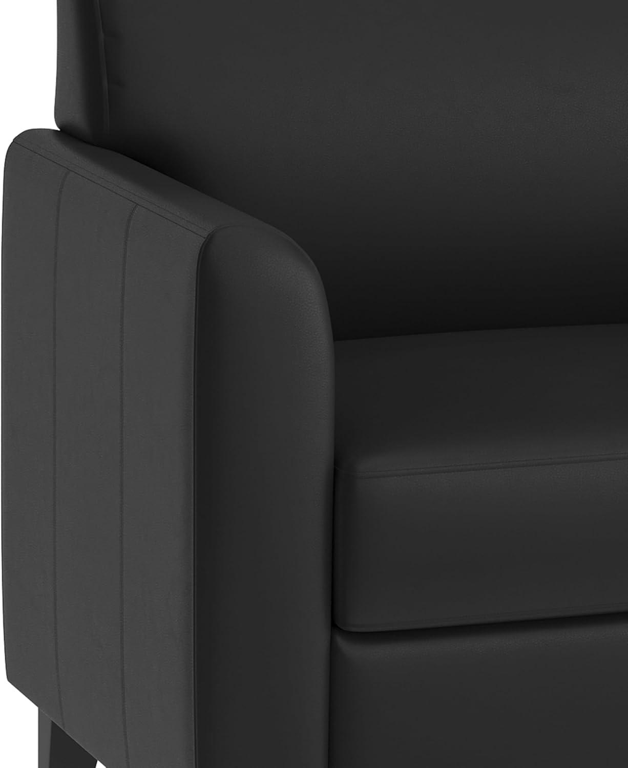 HERCULES Diplomat Series LeatherSoft Sofa with Clean Line Stitched Frame