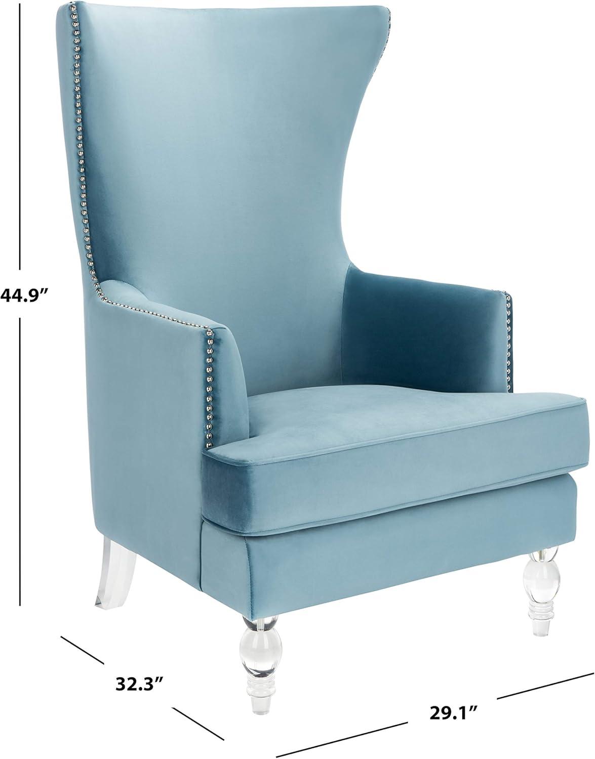 Geode Modern Wingback Chair  - Safavieh