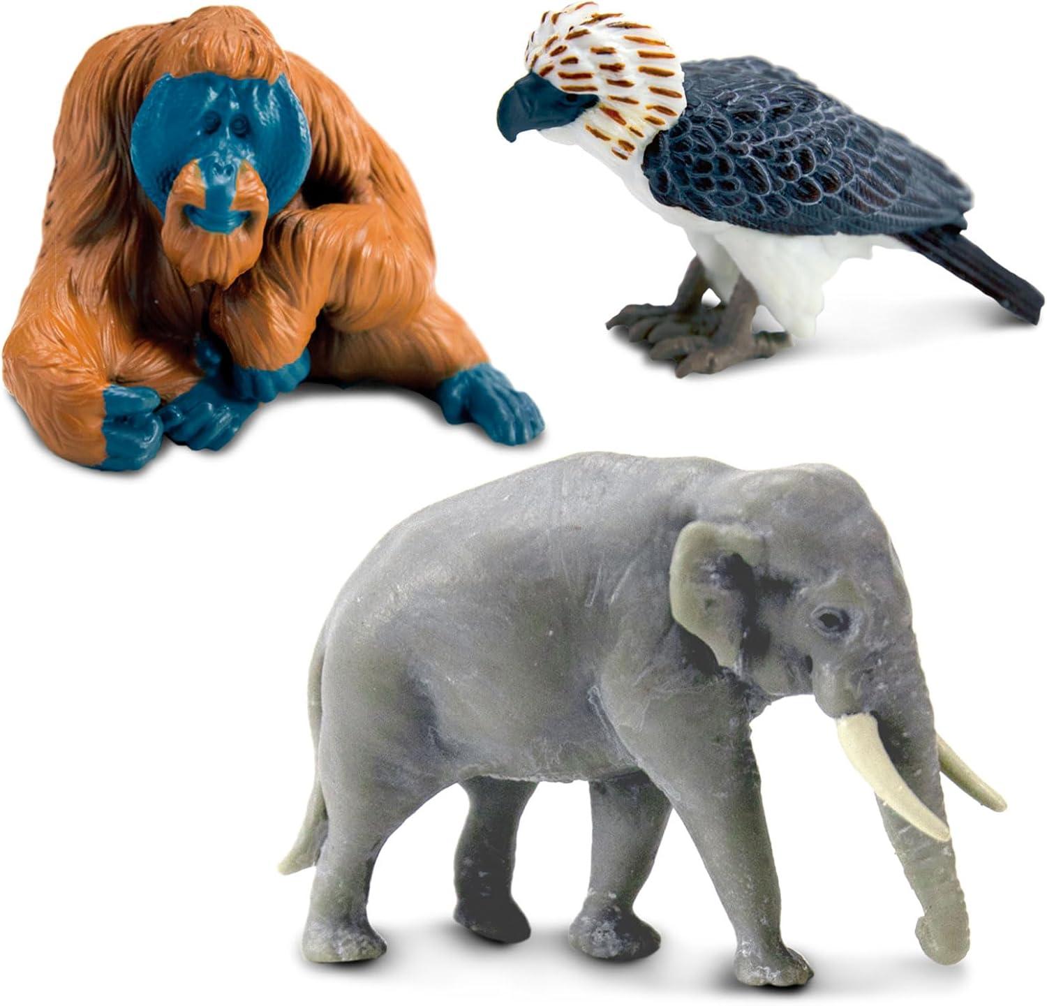 Safari Ltd. Asian Animals Miniature Figurine Set