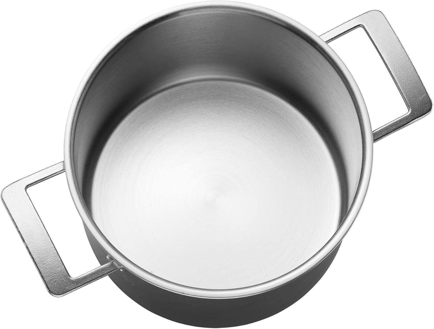 Demeyere 8-Quart Stainless Steel Stock Pot with Lid