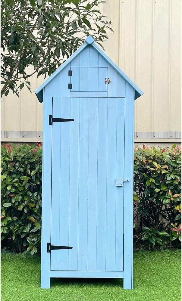 2 ft. 5 in. W x 2 ft D Solid Wood Storage Shed