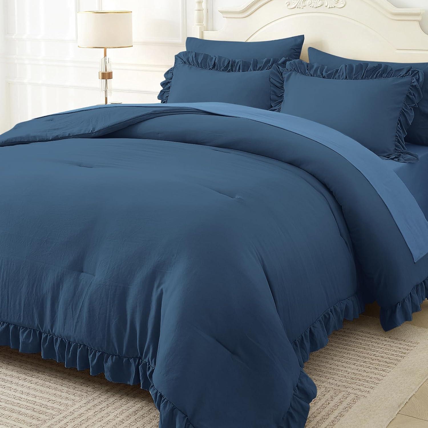 Lush Decor Cotton Duvet Cover Set
