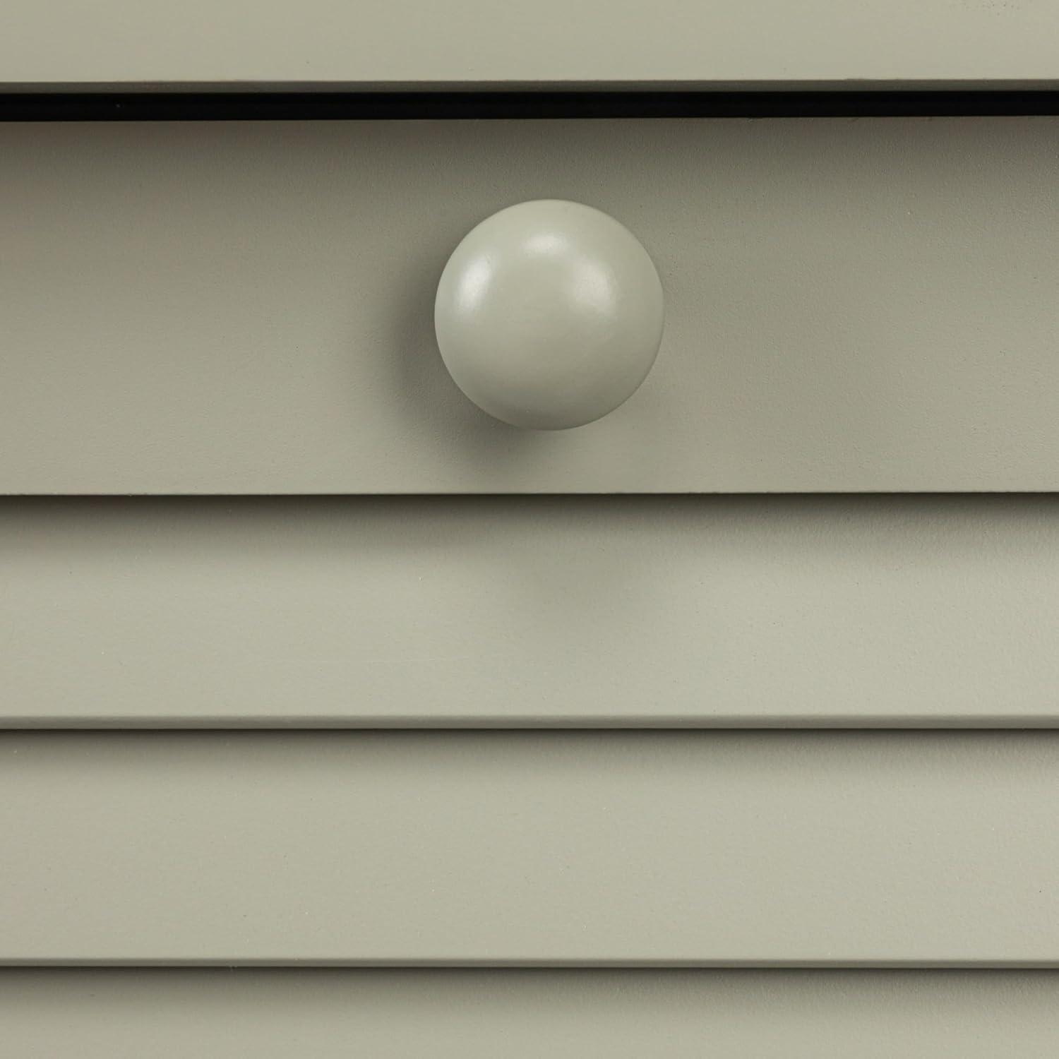 Household Essentials Tilt-out Cabinet Laundry Sorter with Shutter Front