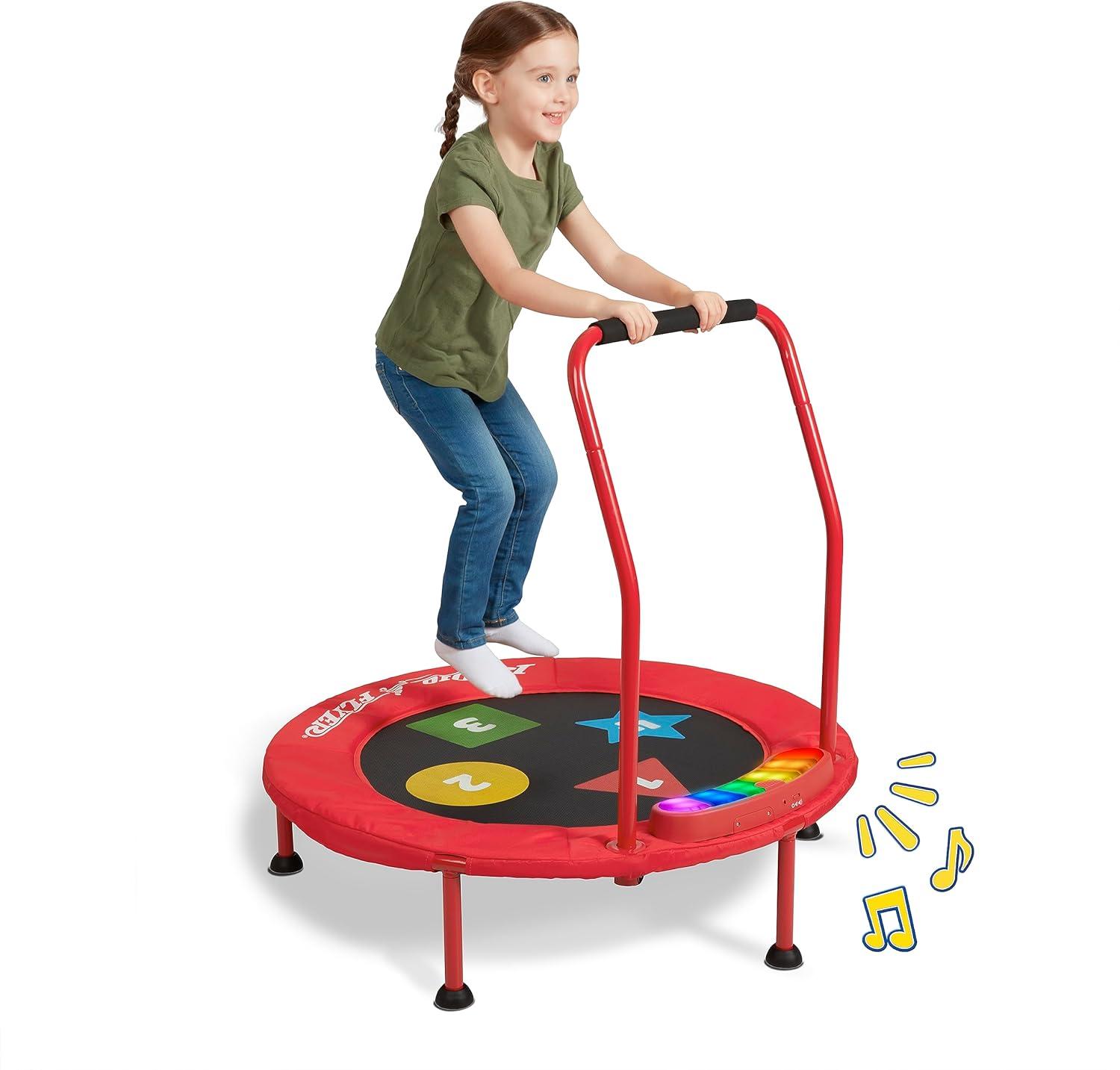 Game Time Interactive Kids' Trampoline with Lights  Sounds