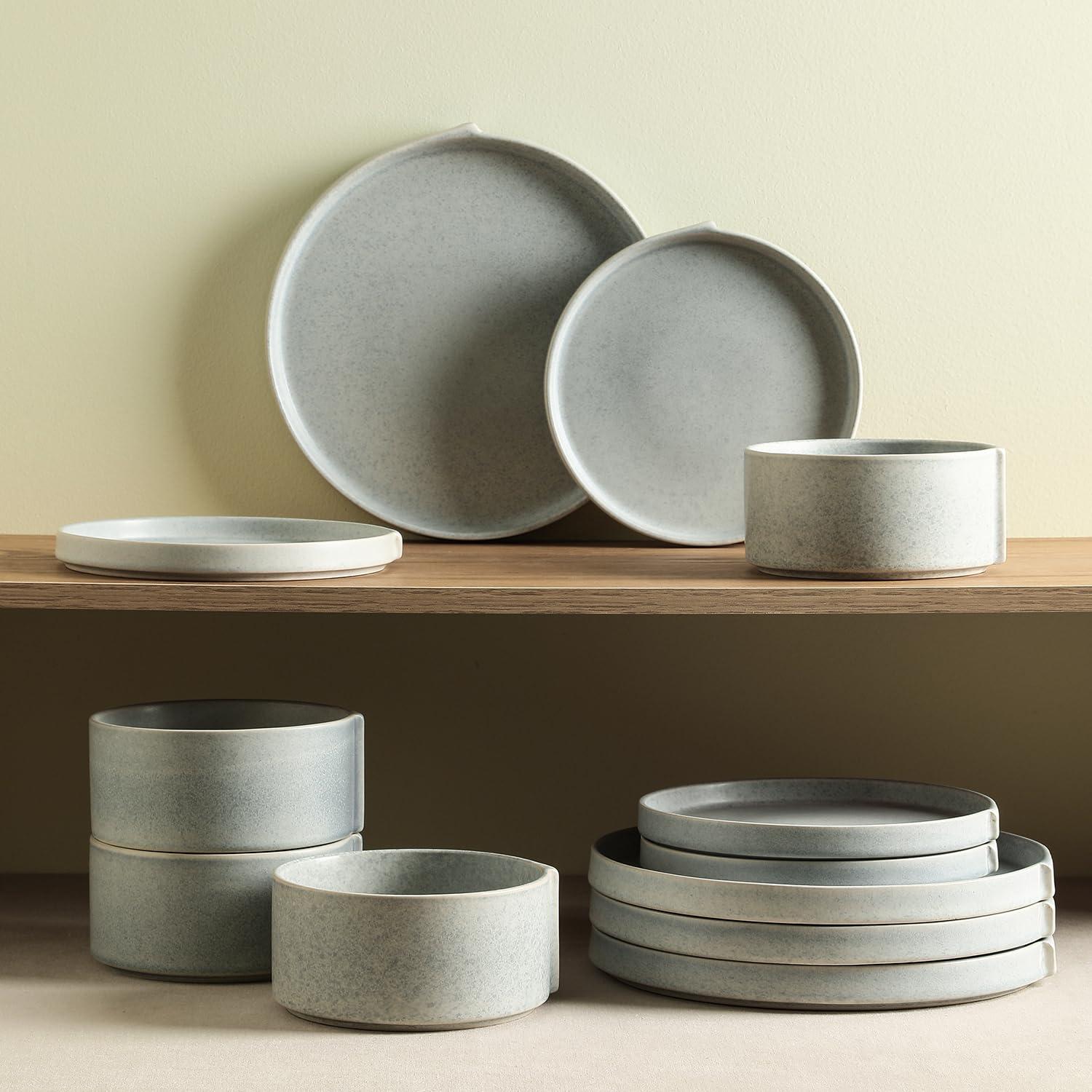 Stone Lain Stone Lain Bao 12-Piece Dinnerware Set Stoneware (Set of 12)