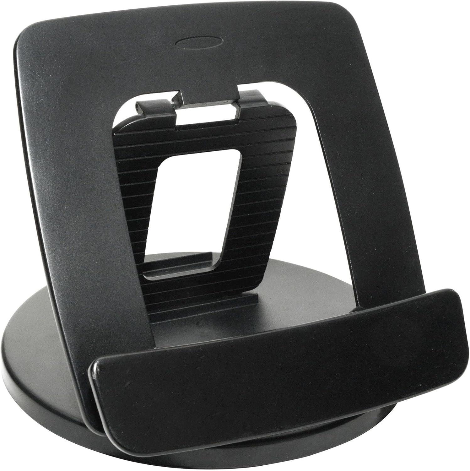 360° Rotating Foldable Black Desktop Tablet Stand