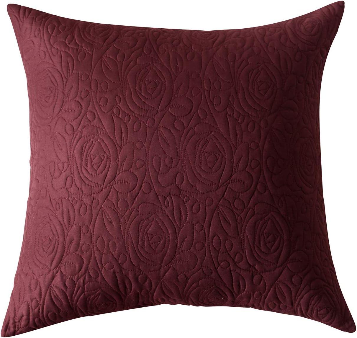 Embroidered Pillow Cover