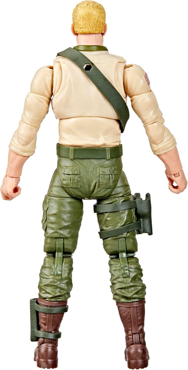 G.I. Joe Retro Duke Action Figure, 6” 11 Piece