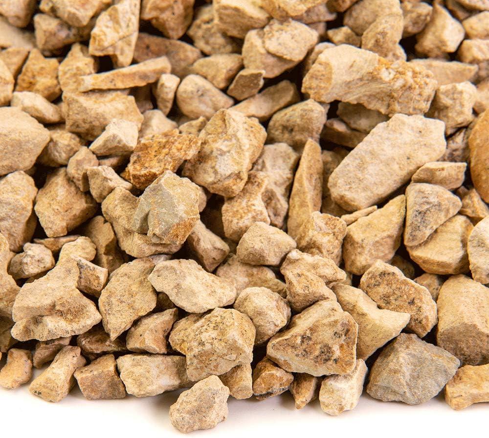 Landscape Rock & Pea Gravel, Decorative Garden Stones for Landscaping 3/8"